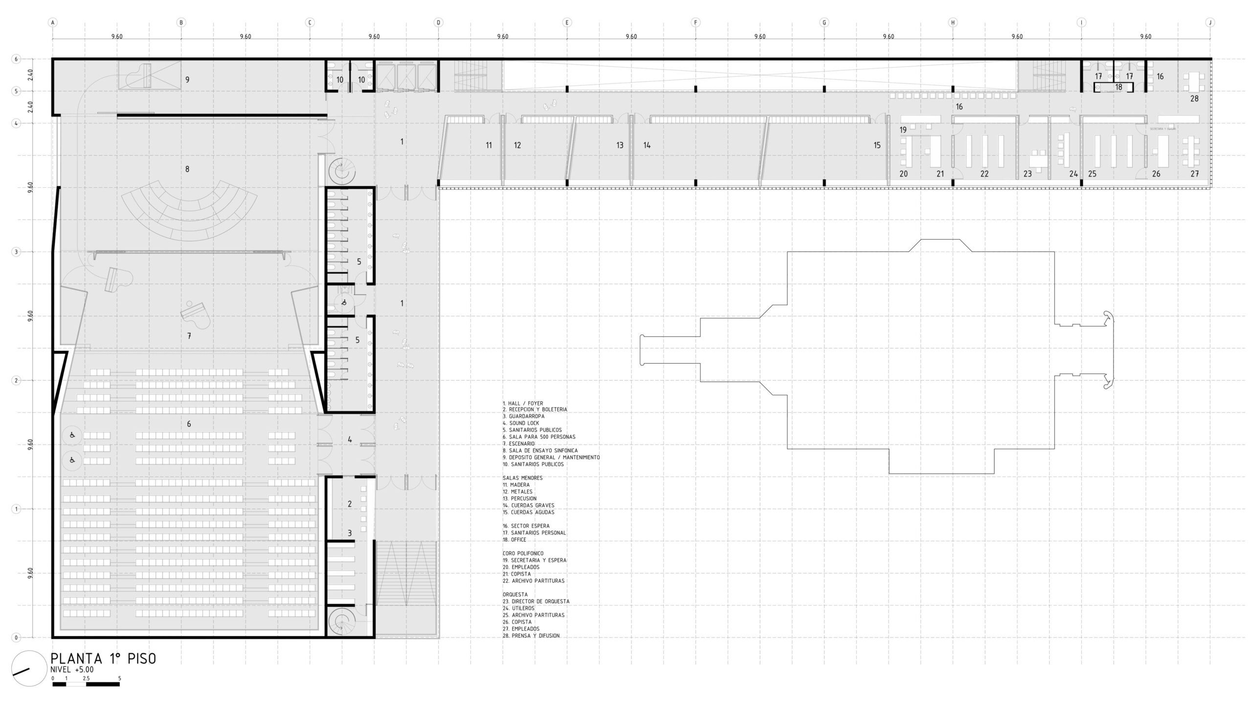 C:UsersClaraDropboxCONCURSO MINISTERIO DE INNOVACION Y CUTURA DE SANTA FEEN ELABORACIONDWGPLANTA 10 Model (1)