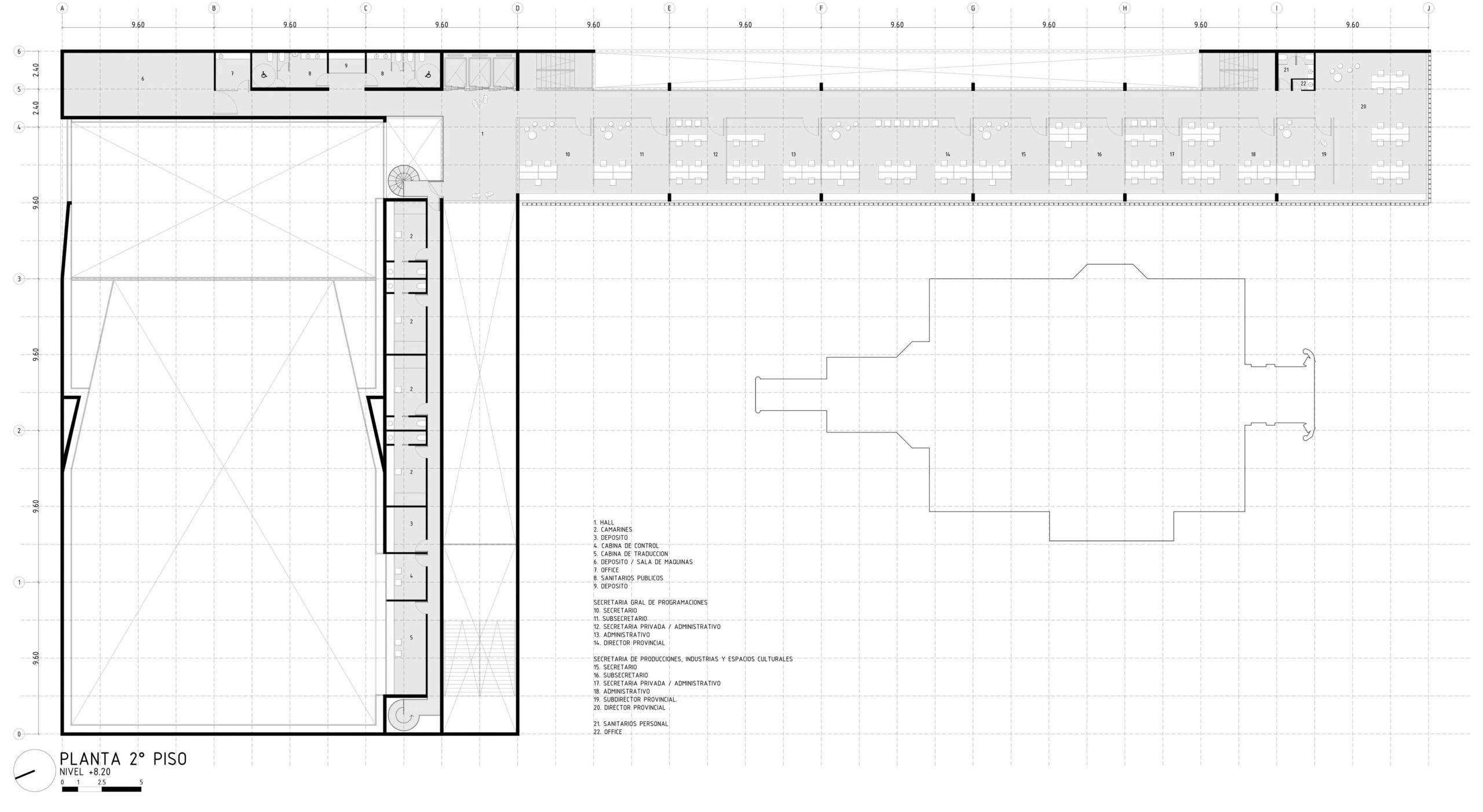 C:UsersClaraDropboxCONCURSO MINISTERIO DE INNOVACION Y CUTURA DE SANTA FEEN ELABORACIONDWGPLANTA 10 Model (1)